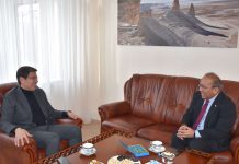 Minister Thijsen a bishita embahador Zhumagaliyev di Kazachstan