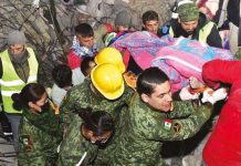 Brigada Rescatista Mexicano ta participa den labor di buskeda y rescate di victima na Turkia