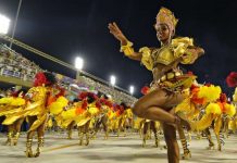 Carnaval di Brazil ta busca kibra e record di 46 miyon hende bailando