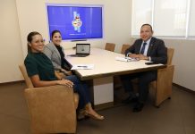 Minister Endy Croes a reuni cu representantenan di fundacion plan di bida