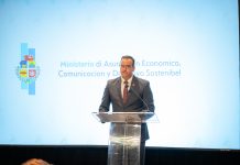 Minister Geoffrey Wever: NSS, un proyecto di Afl. 5.9 miyon, den full ehecucion