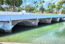 Brug riba Lagoen keto bay den deterioro