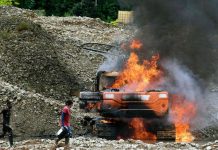 Colombia: Situacion critico di orden publico na Antioquia debi na welga minero