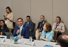 Minister Ursell Arends presente den Our Ocean Conference na Panama