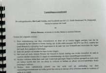 Parlamentario Marco Berlis (MEP): Ken ta papia e berdad; Mike De Meza Of Ryçond Santos do Nascimento?