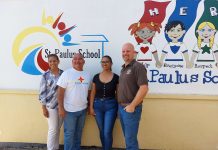 St. Paulus School ta organisa nan di tres marcha cultural pa celebra Dia di Himno y Bandera