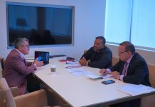 Minister Endy Croes (MEP) a reuni cu Sr. Alwyn Lin