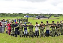 A yega apoyo internacional na Colombia pa continua cu e buskeda di e cuatro mucha desaparecido den selva Amazonico