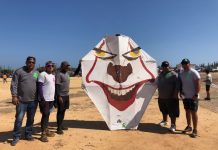 Arubacuracao Kite Flyers cu un edicion di competencia di fli exitoso