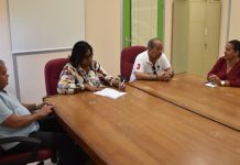 Minister Plenipotenciario Ady Thijsen a sinta na mesa cu director di Santa Rosa; Proximo luna ta firma MoU entre islanan ABC riba sector primario