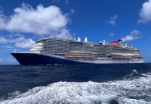 A kibra record den cantidad di pasahero; Aruba Ports Authority N.V. a yama “Mardi Gras” bonbini