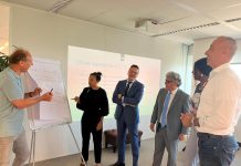 Ekipo di Aruba participando na counterpart dagen