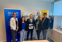 Minister Rocco Tjon: IOM Y CMMA a presenta nan standard operation procedure den cuadro di asistencia y proteccion na victimanan di traficacion di hende