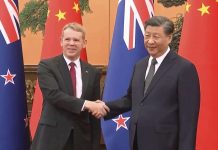 Prome minister di New Zealand ta bishita China pa reforsa lasonan economico