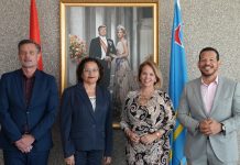 Amelin Flanegin a keda nombra como Procurador General nobo di Aruba