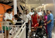 Crucero en ruta pa Aruba a rescata pareha den problema riba boto di bela