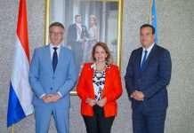 Hefe di delegacion di UE, Rene van Nes: “Mi ta spera cu Aruba por wordo mira como lider den desaroyo sostenible”