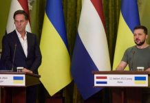 Lider Ucranaiano Zelenskyy ta yega na Eindhoven pa reuni cu Prome Minister Rutte