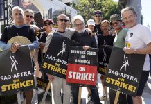 Streanan di ‘Breaking Bad’ ta reuni na protesta exigiendo pa estudionan reanuda negociacion cu actornan