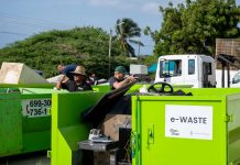 Minister Ursell Arends: Mas cu setenta baki di desperdicio colecta durante Baki den Bario na Santa Cruz