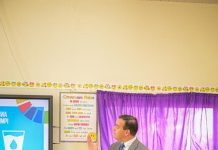 Minister Geoffrey Wever: A inicia proyecto di presentacion di Sustainable Development Goals na scolnan basico