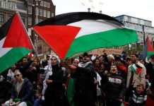 Demostracionnan pro-Palestino na Amsterdam y Rotterdam