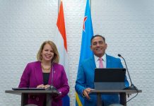 Prome Minister Evelyn Wever-Croes: Gobierno lo cana diferente trayectoria pa logra baha e interes riba e fiansa di 6.9% stipula pa Hulanda