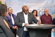 Prome Minister Evelyn Wever-Croes: Den conexion cu lansamento di e webiste coleccion.aw; Informacionnan valioso di pais Aruba ta disponibel pa comunidad gratuitamente via e website coleccion.aw