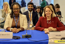 Den e reunion organisa pa SIDS durante e Asamblea General di Nacionnan Uni; Prome Minister a splica di e avancenan di Aruba riba e Early Warning System