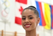 Ariana Croes; Prome atleta cu lo representa Aruba den Campeonato Suramericano di Rhythmic Gymnastics