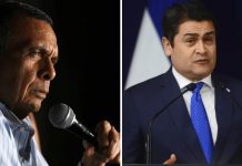 Ta acusa dos ex-presidente di Honduras di corupcion