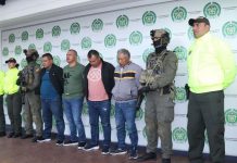 Colombia: 9 narco a cay debi na varios operativo realisa na nivel nacional