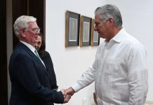 Cuba: Diaz-Canel ta reuni cu representante special di Union Europeo pa Derechonan Humano