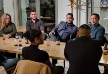 Delegacion di AVP cu encuentro cu young professionals di Aruba na Hulanda