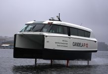 Ferrynan electrico lo por crea un standard nobo den transporte publico limpi