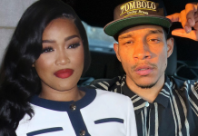 Keke Palmer ta pidi custodia completo di su yiu homber