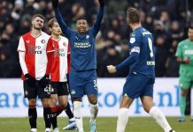 PSV ta gana Feyenoord pa yega na dies punto
