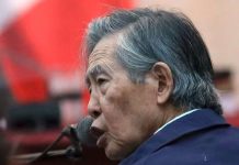 Peru: Ex-presidente Alberto Fujimori ta bay keda den prison