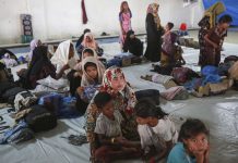 Studiantenan na Indonesia ta protesta contra refugiadonan Rohingya