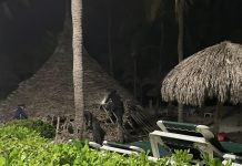 Turista ta keda cuestiona kitamento di palapa na beach dilanti hotel