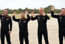 Astronauta di Turkia, Suecia y Italia manda na stacion espacial riba vuelo charter mas recien