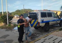 Entrada hudicial cu detencion na Sabana Basora Noord