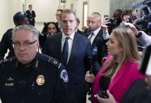 Republicanonan ta pusha sigui cu cargo contra Hunter Biden despues di su bishita sorpresa na Capitol Hill