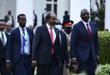 UE, UA, y Merca ta bisa cu guera na Sudan y tension entre Somalia y Ethiopia ta menasa stabilidad di Somali Peninsula