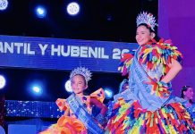 Xeena Dijhoff y Jaylienne Tromp di Districto di Noord eligi como Reina Infantil y Reina Hubenil di Aruba su Carnaval