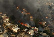 Candelanan catastrofico ta laga por lo menos 51 morto na Chile