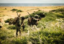 Ehercicio Caribbean Fires a tuma lugar na Aruba y Corsou