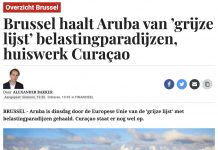 OECD a kita Aruba for di lista shinishi