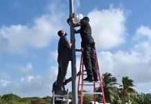 Pa mas siguridad pa comunidad y pa sector turistico proyecto di camara ta continua den area di Eagle Beach