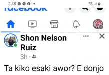 Un biaha mas, hende kier purba privatisa pida di beach publico